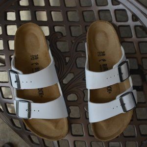 White Birkenstocks